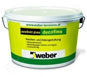 декоративная штукатурка weber decofino 1,0mm
