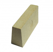  клин шамотный шб №46 огнеупорный ребровый (двусторонний и односторонний)