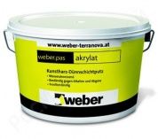 weber.pas akrylat декоративная акриловая штукатурка